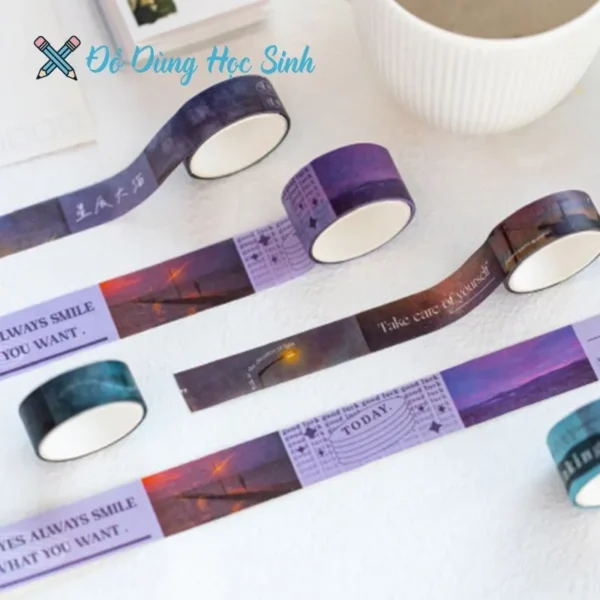 Bộ 3 Washi Tape Postcard WA10