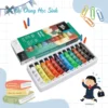 Set 12 Tuýp Màu Vẽ Acrylic Hãng Mont Marte (12ml)